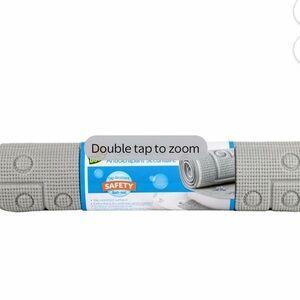 Duck Brand Gray Non-Slip Bath Mat - New in Package